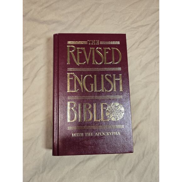 The Revised English Bible Apocrypha HardBack Oxford Cambridge 1989 1st Edition - Picture 1 of 6